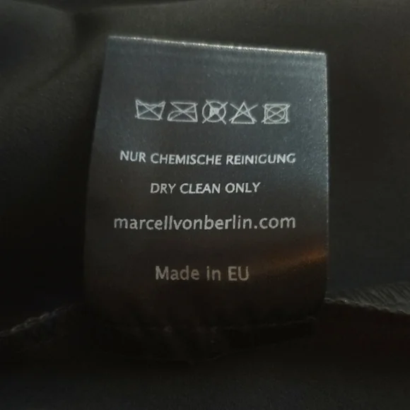 MARCELL VON BERLIN | Crystal Embellished Black Evening Jumpsuit | NWT | US 4 - Picture 11 of 12